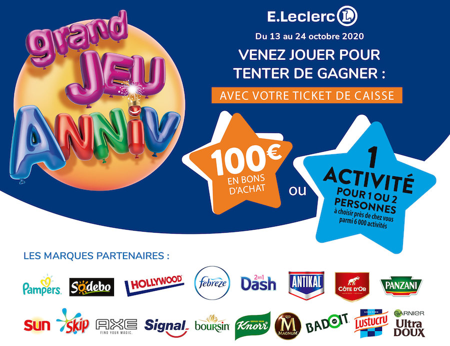 Le Grand Jeu Auto Leclerc Code De Participation